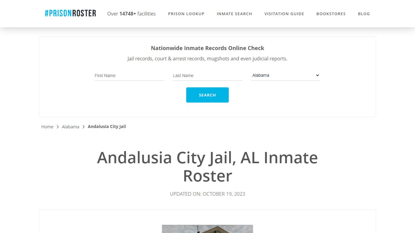 Andalusia City Jail, AL Inmate Roster - Prisonroster